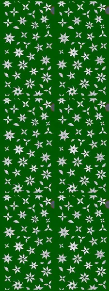 Nazikçe, güzel çiçek arkaplanı. Yeşil renkli çiçekler. Raster çiçek desenli ve çiçekli..