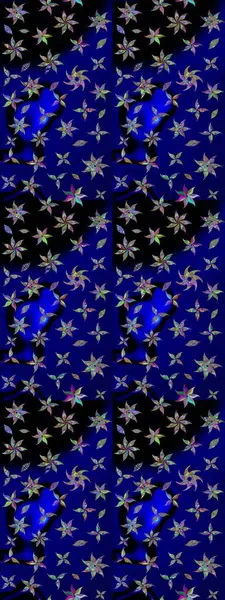 Zentangle soyut çiçekleri. Raster illüstrasyonu. Karalama çiçeği. Güzel kumaş deseni. Düz Çiçek Elementleri Tasarımı. Renkli Bahar Teması çizim şablonu.