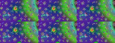 Modaya uygun kumaş deseni. Düz Çiçek Elementleri Tasarımı. Sevimli çiçek raster deseni. Renkli Yaz Teması çizim şablonu.