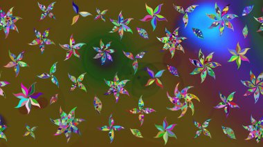 Çizim raster deseni. Güzel kumaş deseni. Çiçek arka planı.