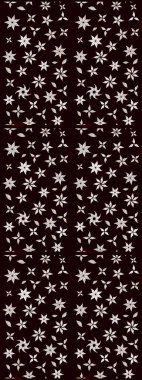 Suluboya elle çizilmiş çiçek desenli eskiz deseni. Parlak renkli fantezi çiçekleri, yapraklar, siyah renkli tomurcuklar.