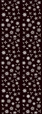 Çiçek arkaplan. Çizim raster deseni. Güzel kumaş deseni.