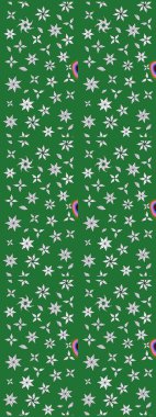 Çizim çiçek deseni duvar kağıdı, web sitesi arka planı, ambalaj kağıdı, davetiye, broşür, afiş veya web sitesi için kullanılabilir. Karalama elementleri. El çizimi Raster illüstrasyonu.