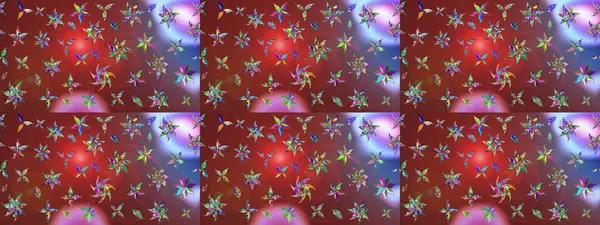 Şatafatlı bahar bahçesi dokusu. Raster illüstrasyonu. Flower eskiz arka planı. Çiçek deseni.