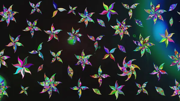 Raster illüstrasyonu. Eskiz geçmişi. Kumaş, tekstil, duvar kağıdı baskısı için. Tomurcukları çiçek olan sevimli bir çiçek deseni. Raster. Antika retro tarzı.