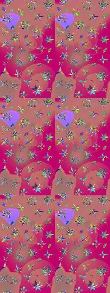 Çiçekli yumuşak bir eskiz şekli. Raster çiçekleri klasik tarzda çizilmiş. Yumuşak, pembe renkte bahar çiçekleri. Raster illüstrasyonu.