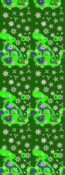 Organik motif arka planı. Çizim kalıbı. Raster illüstrasyonu. Ultraviyole kumaş deseni.