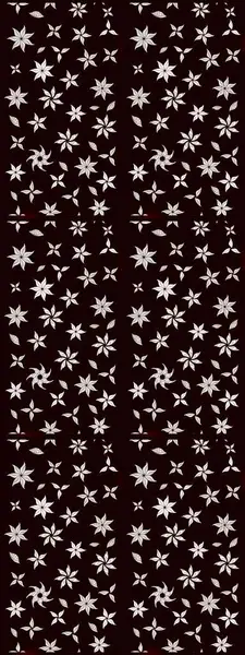 Suluboya elle çizilmiş çiçek desenli eskiz deseni. Parlak renkli fantezi çiçekleri, yapraklar, siyah renkli tomurcuklar.