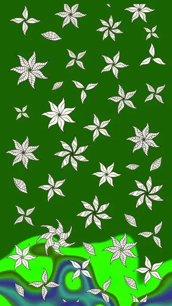 Çiçek arkaplan. Raster illüstrasyonu. Çiçekli tebrik kartı. Yeşil renklerde. Suluboya çiçek buketi. Doğum günü kartı ya da düğün davetiyesi.