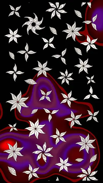 Raster illüstrasyonu. Küçük çiçekteki sevimli çiçek deseni. Tony 'nin kumaş kalıbını çiz. Modaya uygun kumaş deseni.