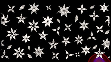 Çiçekli el çizimi çizimi deseni. Modern gelişim, siyah raster arka plan duvar kağıdı çizimi, klasik çizgiler, desenli çiçekler, çiçekli süsler..