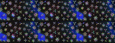 Raster illüstrasyonu. Güzel kumaş deseni. Küçük bir çiçekte eskiz deseni. Güzel çiçek arkaplanı..