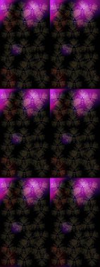 Kar tanelerinin soyut arkaplanlı Noel arkaplanı. Siyah, kahverengi ve gri kar taneleri. Raster illüstrasyonu. Güzel tasarım. Noel için tatil tasarımı, Yeni Yıl moda baskıları.