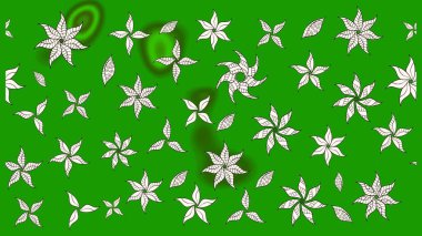 Manzaralı çiçek deseni. Çiçek kompozisyonu, el boyası, hassas şablon. Üst manzara, yumuşak yeşil renk tarzı. Sevgililer günü ve tebrik kartı konsepti için şık bir davet.