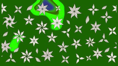 Küçük bir çiçekte eskiz deseni. Hoş bir çiçek geçmişi var. Güzel kumaş deseni. Raster illüstrasyonu.