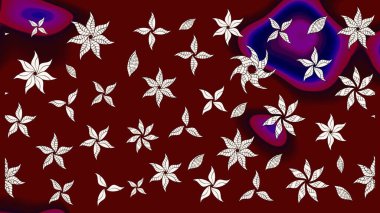 Kırmızı renkte çiçekler olan çiçek deseni çiz. Suluboya tarzında kırmızı renkte çiçekler.