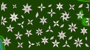 Çiçekli yaz çiçekleri. Küçük çiçekte güzel bir desen. Küçük renkli çiçekler. Moda baskıları için zarif bir şablon. Motley illüstrasyonu. Çizim.