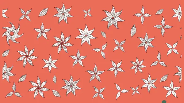 Suluboya çizim kalıbı. Dekorasyon ve tasarım için güzel bir desen. Moda baskısı. Çiçeğin suluboya çizimlerinin mükemmel deseni. Eski model. Raster illüstrasyonu.