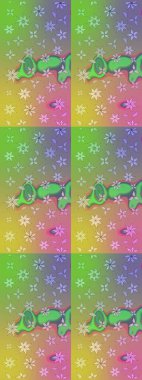 Organik motif arka planı. Çizim kalıbı. Raster illüstrasyonu. Ultraviyole kumaş deseni.