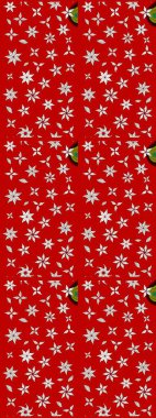 Soyut etnik raster çizim kalıbı. Kabile sanatı boho baskısı, klasik çiçek arkaplanı. Arkaplan dokusu, duvar kağıdı, kırmızı renkli çiçek teması.