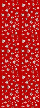 Sevimli çiçek raster deseni. Modaya uygun kumaş deseni. Renkli Yaz Temalı eskiz kalıbı. Düz Çiçek Elementleri Tasarımı.