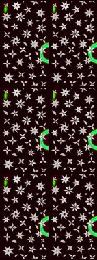 Siyah çiçekli eskiz deseni, suluboya çiçek deseni, sevimli çiçek, duvar kağıdı, kart ya da kumaş için fayanslı. Raster - stok.