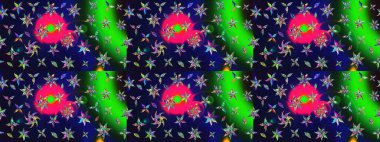 Gri çiçekli eskiz deseni, suluboya çiçek deseni, sevimli çiçek, duvar kağıdı, kart ya da kumaş için fayanslı. Raster - stok.