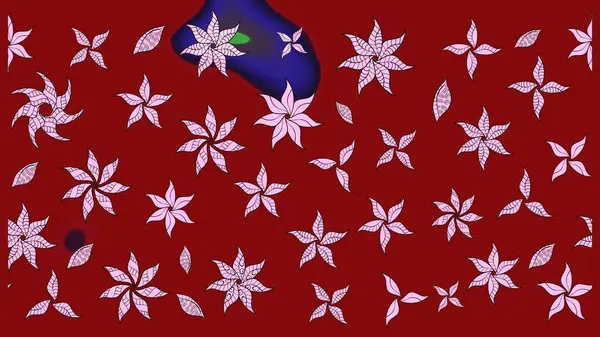 Güzel suluboya yaz çiçekleri deseni..