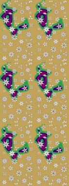 El çizimi Raster çizimi. Parlak elementlerin. Çizim çiçek deseni duvar kağıdı, web sitesi arkaplanı, paket kağıdı, davetiye, broşür, pankart veya web sitesi için kullanılabilir.