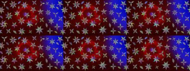 Çiçek çelengi. Güzel, parlak, pürüzsüz kumaş, tuval. Kıvırcık, parlak örgü. Raster illüstrasyonu. Desen, çizim, çiçek sınırı. Klasik eski arkaplan.