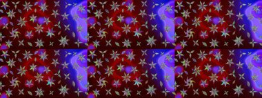 Etnik Mandala süsü. Raster Henna dövme stili. Kızılderili desenli desenli desenli şal deseni. Tekstil, tebrik kartı, boyama kitabı, telefon kılıfı baskısı için kullanılabilir.