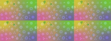 Tarafsız renklerde çiçeklerle çizilmiş çiçek deseni. Suluboya tarzında nötr renkler üzerine çiçekler.