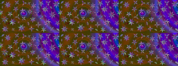 Kahverengi renklerde. Anti-stres için soyut örnek sayfası. Raster illüstrasyonu.