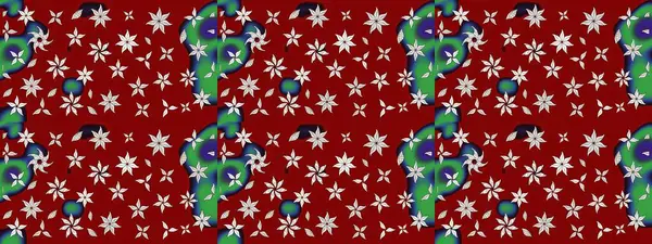 Doodle çiçekler ve dalları, otlar ve çiçekler. Elle çizilmiş. Raster resim. Güzel kumaş deseni.