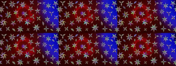 Çiçek çelengi. Güzel, parlak, pürüzsüz kumaş, tuval. Kıvırcık, parlak örgü. Raster illüstrasyonu. Desen, çizim, çiçek sınırı. Klasik eski arkaplan.