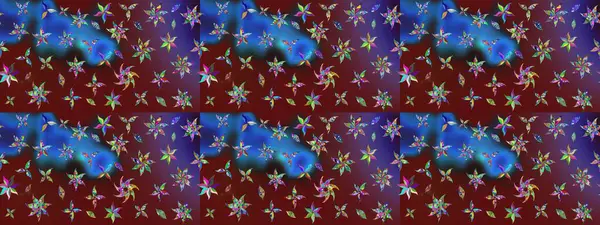 Kırmızı renkte çiçekler olan çiçek deseni çiz. Suluboya tarzında kırmızı renkte çiçekler.