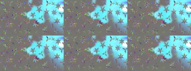 Çiçekli zambakların eskiz geçmişi. Çiçek tasarımı için inanılmaz bir kolaj cenneti tarzı. Parlak çiçekli kolaj çiçekleri gri.