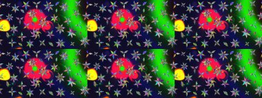 Çiçek deseni duvar kağıdı, desen dolguları ve web sayfası arka planı için kullanılabilir. Süslü zentangle çizim dokusu, soyut çiçeklerle süslenmiş. Şekillendirilmiş çiçekli çizim deseni.