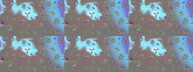 Süslü zentangle çizim dokusu, soyut çiçeklerle süslenmiş. Çiçek deseni duvar kağıdı, desen dolguları ve web sayfası arka planı için kullanılabilir. Şekillendirilmiş çiçekli çizim deseni.