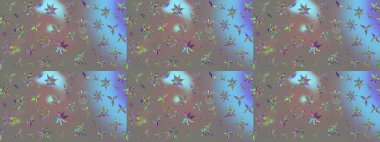 Gri renkli çiçekler. Renkli bahar temalı eskiz kalıbı. Çiçekli çiçek deseni, suluboya. Düz Çiçek Elementleri Tasarım Raster illüstrasyonu.