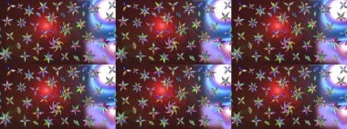 Raster. Kumaş, tekstil, duvar kağıdı baskısı için. Tomurcukları çiçek olan sevimli bir çiçek deseni. Eski usul. Eskiz geçmişi. Raster illüstrasyonu.