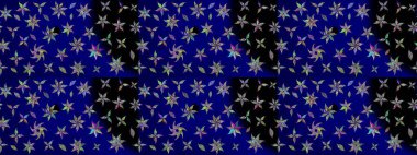 Yatak çarşafları, ceket, paket tasarımı, kumaş ve moda kavramları için tekstil baskısı. Eskiz modeli etnik tasarım. Çiçekleri, deniz kabukları, mandalaları ve suluboya efektleri olan deniz altyapısı.