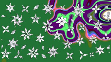 Eskiz Vintage Çiçek Deseni. Raster Kalça dokusu deseni.