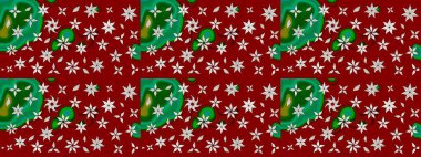 Çiçekli, yapraklı, çiçek desenli eskiz. El çizimi. Raster illüstrasyonu.