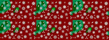 Elle boyanmış suluboya resim çizimleri, çiçekler ve bitkiler. Kırmızı renkte çiçekler.