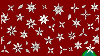 Küçük çiçekte güzel bir desen. Motley illüstrasyonu. Küçük renkli çiçekler. Robot resim. Moda baskıları için zarif bir şablon. Çiçekli yaz çiçekleri.