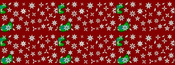 Raster çiçek desenleri çiziyor. Vadinin çiçekleri kırmızı renklerde.