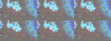 Süslü zentangle çizim dokusu, soyut çiçeklerle süslenmiş. Çiçek deseni duvar kağıdı, desen dolguları ve web sayfası arka planı için kullanılabilir. Şekillendirilmiş çiçekli çizim deseni.