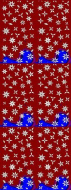 Düğün davetiyeleri için çiçek deseni, tebrik kartları, hatıra defteri, baskı, hediye paketi, imalat. Kırmızı çiçekli, suluboya şekilli zarif bir eskiz şekli, tasarım elementleri. Düzenlenebilir.