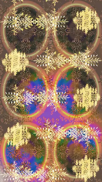 Xmas Frost kar taneleri izole edilmiş siluet sembolü. Kış kahverengisi, bej ve sarı noel kar düz kristal elementi. Kar Tanesi Raster simgesi arkaplanı. Raster. Meteoroloji buz koleksiyonu.